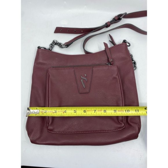 Simply Vera Vera Wang Red Medium Crossbody Bag - Picture 5 of 11